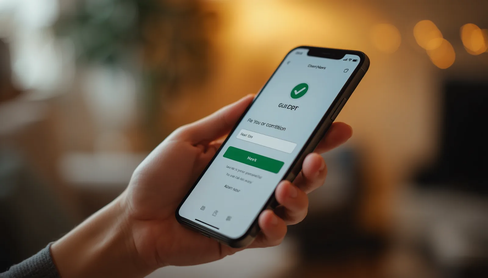 Confirmación de pedido y pago en línea desde el celular